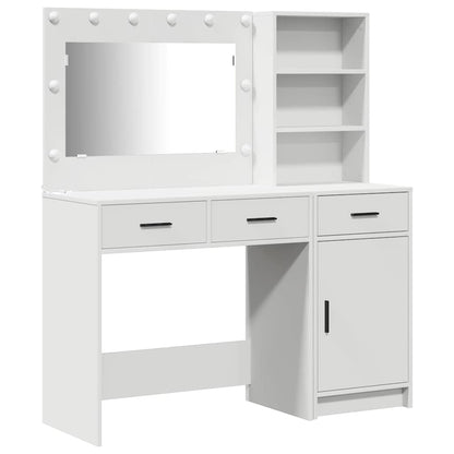 Schminktisch 2 pcs Weiß 78,5 x 41 x 135 cm Holzwerkstoff