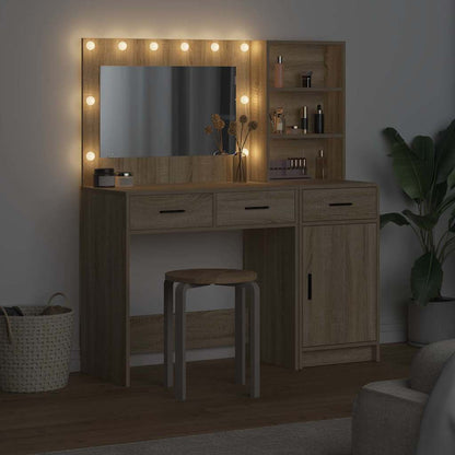 Schminktisch 2 pcs Braun 78,5 x 41 x 135 cm Holzwerkstoff