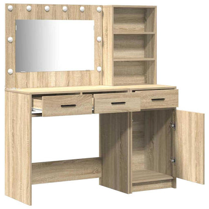 Schminktisch 2 pcs Braun 78,5 x 41 x 135 cm Holzwerkstoff