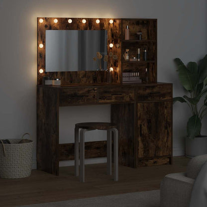 Schminktisch 2 pcs Braun 78,5 x 41 x 135 cm Holzwerkstoff