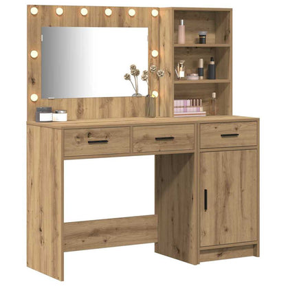 Schminktisch 2 pcs Braun 78,5 x 41 x 135 cm Holzwerkstoff