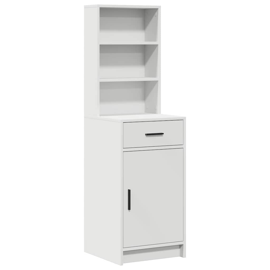 Schminktisch Set 3 pcs Weiß 78,5 x 41 x 135 cm Holzwerkstoff
