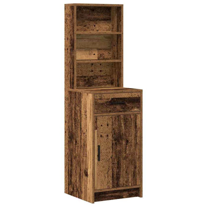 Schminktisch Set 3 pcs Altholz 78,5 x 41 x 135 cm Holzwerkstoff