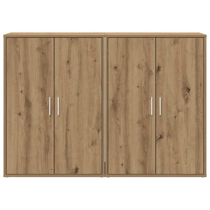 Sideboard Artisan-Eiche 60 x 31 x 84 cm Holzwerkstoff