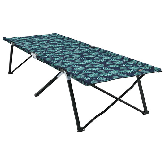 Klapp Schlafbett fürs Camping Blattmuster 206 x 76 x 74 cm
