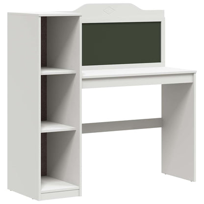 Kreidetafel Schreibtisch Weiß 120 x 45 x 118.5 cm Holzwerkstoff