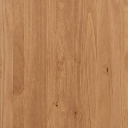 Weinschrank ASKIM Weiß 57 x 37 x 114 cm Massivholz Kiefer