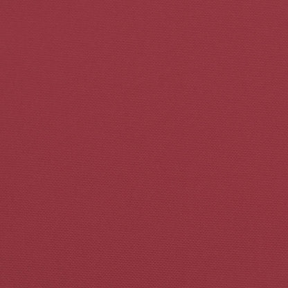 Sofakissen 4 Stk. Weinrot 60x60 cm Stoff