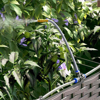 Gartenpflanzer Braun 80 x 40 x 37.5 cm Stahl