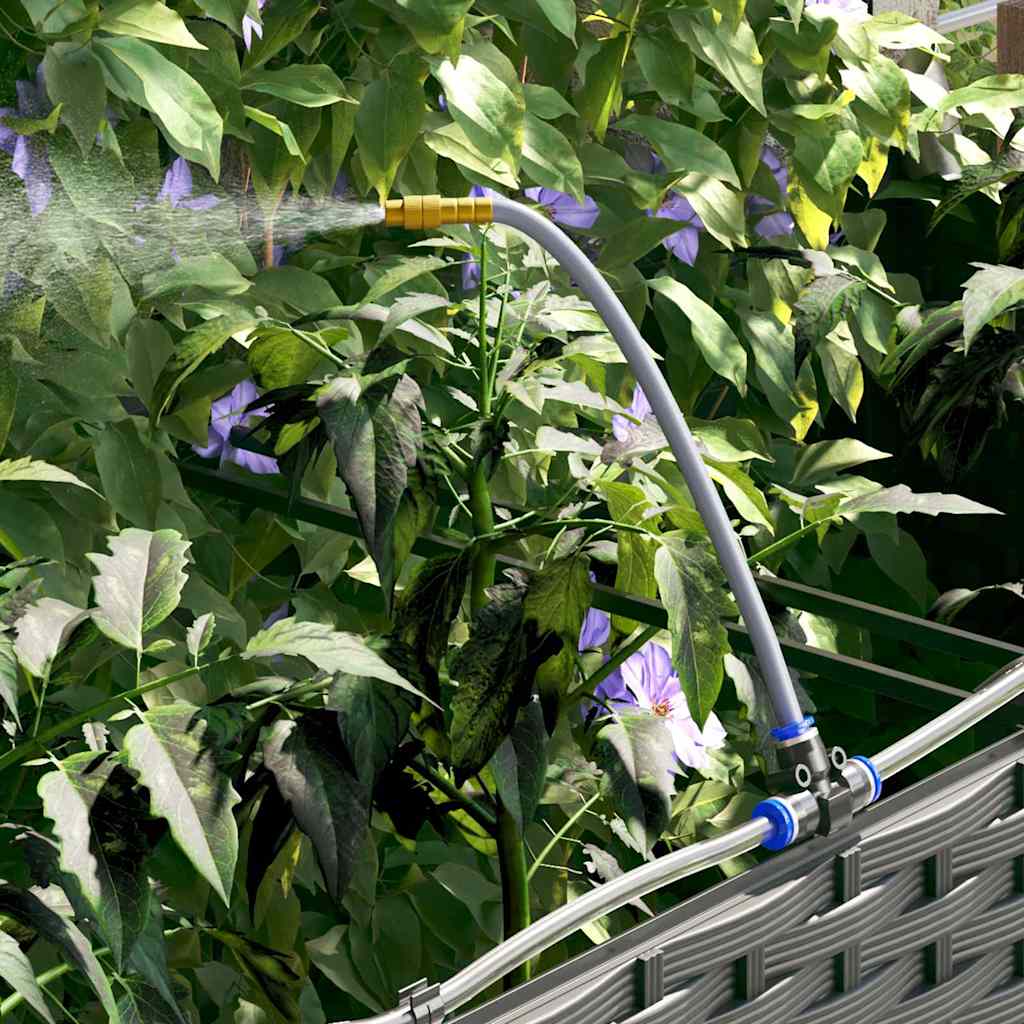 Gartenpflanzer Schwarz 80 x 40 x 37.5 cm Stahl