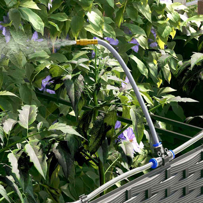 Gartenpflanzer Schwarz 120 x 40 x 37.5 cm Stahl