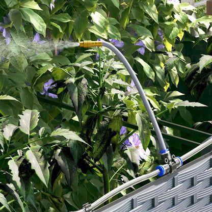 Gartenpflanzer Hellgrau 160 x 40 x 37.5 cm Stahl