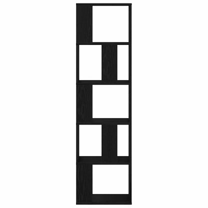 Bücherregal Schwarze Eiche 45 x 23,5 x 162,5 cm Holzwerkstoff