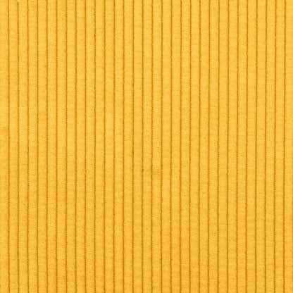 Stoffsofa mit Kissen Helles Gelb Cordstoff