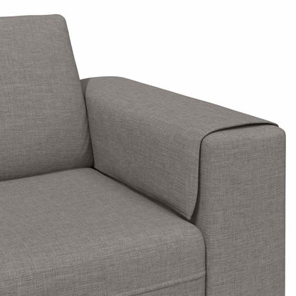 Sofa Set Taupe Stoff