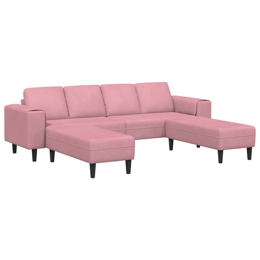 Sofa Set Rosa Samt