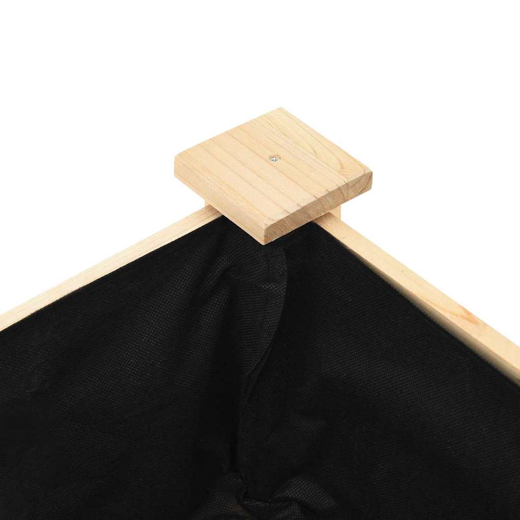 Gartenblumentopf Beige 115 x 59 x 76.5 cm Massives Fichtenholz