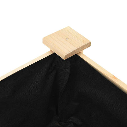 Gartenblumentopf Beige 115 x 59 x 76.5 cm Massives Fichtenholz