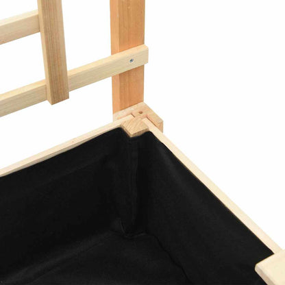 Gartenblumentopf Beige 71 x 38 x 152 cm Massives Fichtenholz