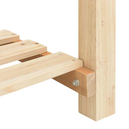 Gartenblumentopf mit Regal Beige 203.5 x 53 x 76.5 cm