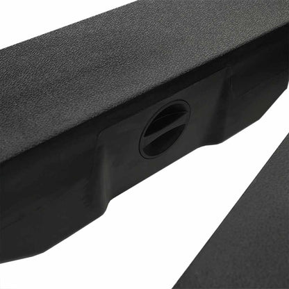 Set mit Ausleger-Sonnenschirmbasis 4 pcs Schwarz