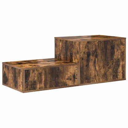 Badschrank Räuchereiche 118 x 41 x 40 cm Holzwerkstoff