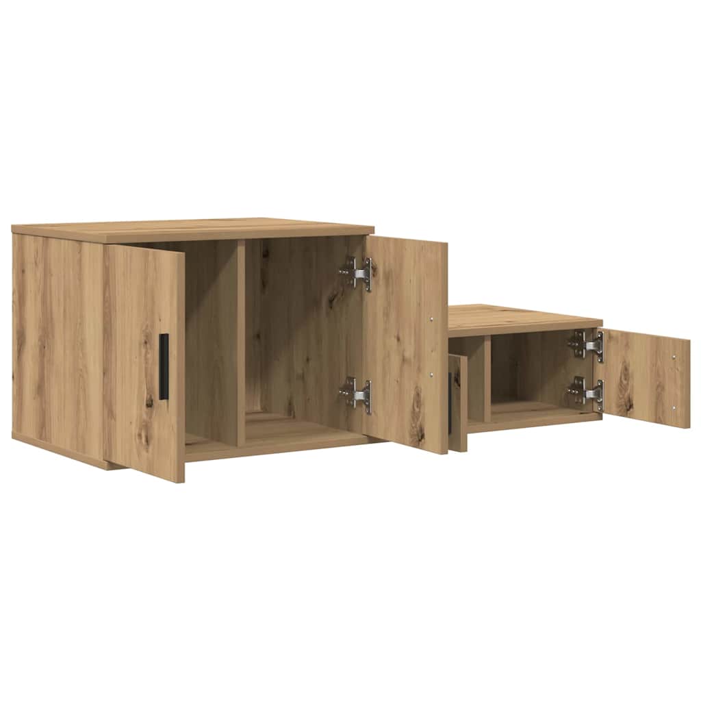 Badschrank Artisan-Eiche 108 x 41 x 40 cm Holzwerkstoff
