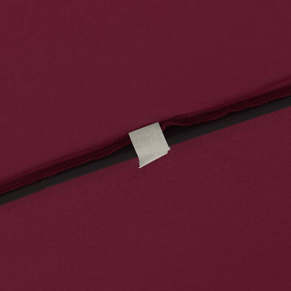 Gartenparasol Rot und Schwarz 295 x 295 x 245 cm