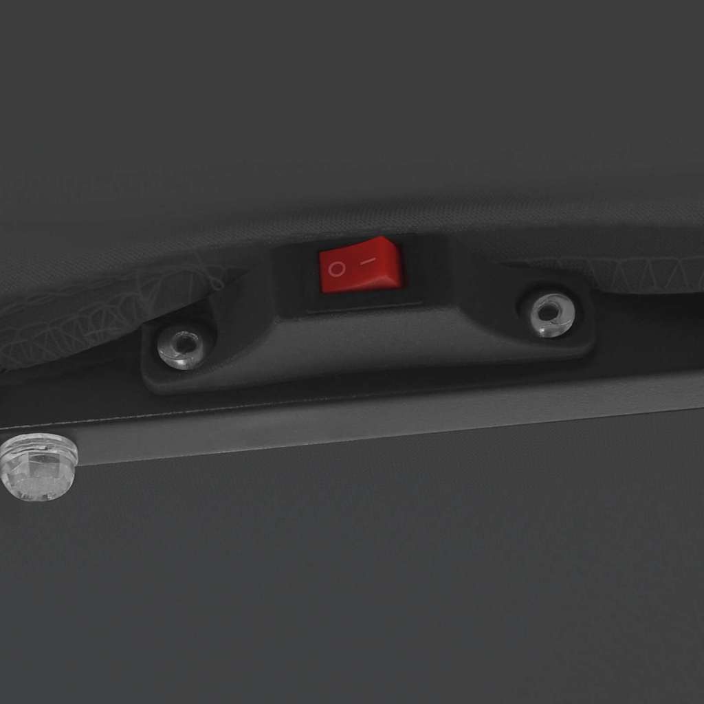 Gartenparasol Anthrazit und Schwarz 295 x 295 x 245 cm