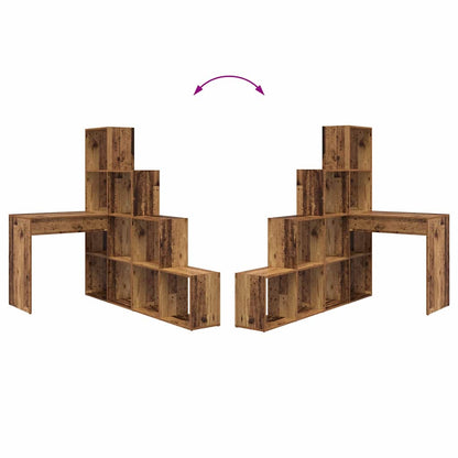 Eck-Schreibtisch Altholz 101,5 x 149,5 x 149,5 cm Holzwerkstoff