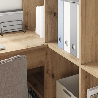 Eck-Schreibtisch Artisan-Eiche 101,5 x 149,5 x 149,5 cm