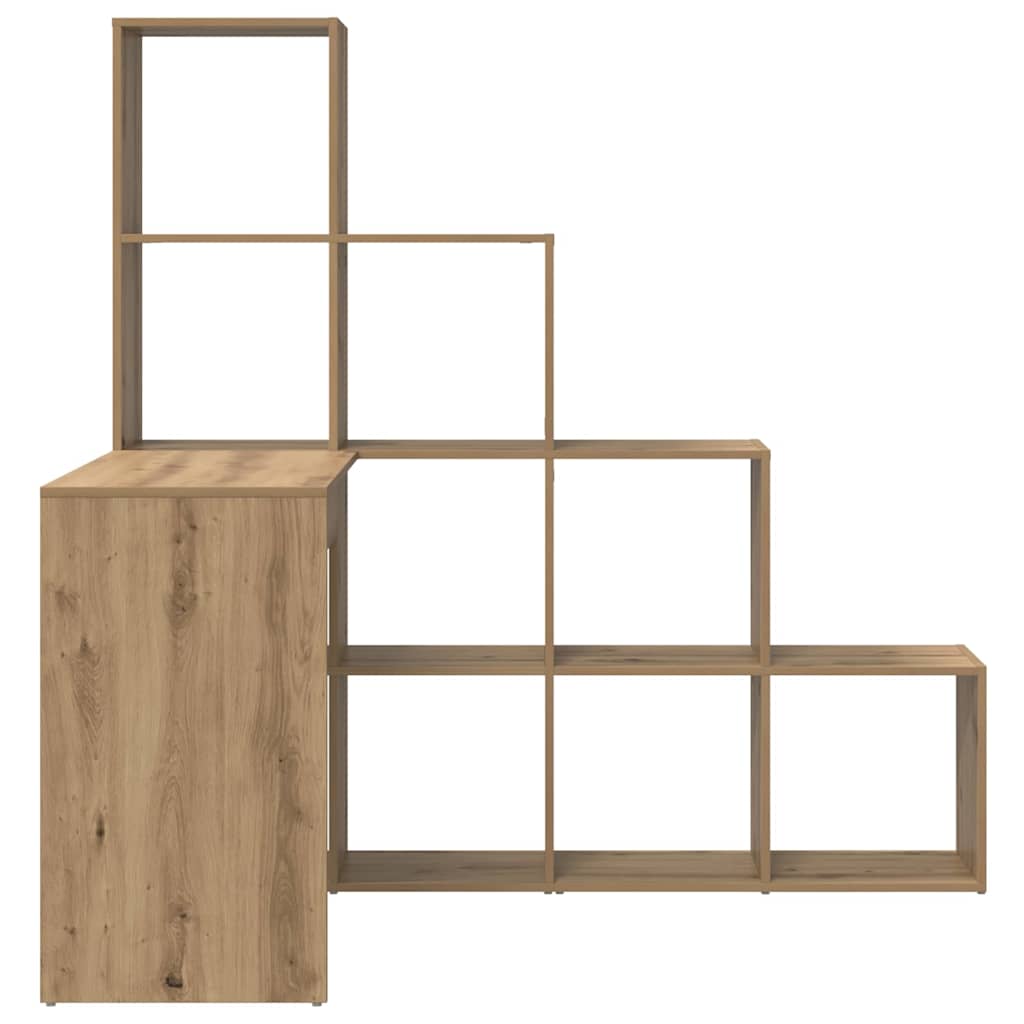 Eck-Schreibtisch Artisan-Eiche 101,5 x 149,5 x 149,5 cm