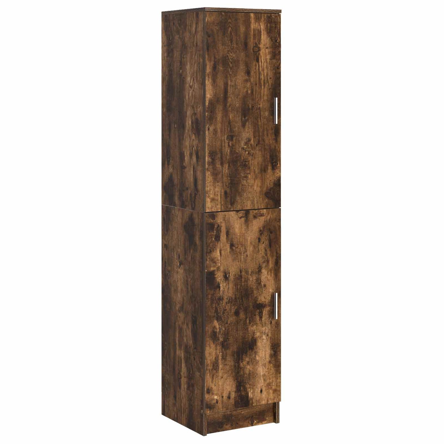 Schreibtisch mit Stauraum 2 pcs Geräucherte Eiche Holzwerkstoff