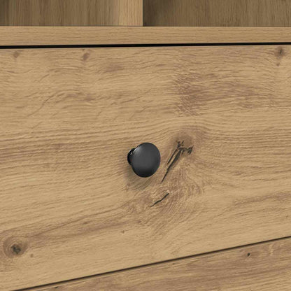 Schreibtisch mit Stauraum 2 pcs Artisan-Eiche Holzwerkstoff