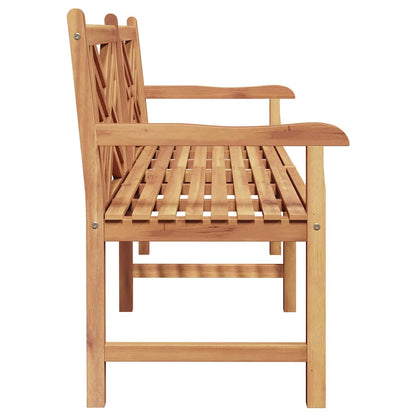 Gartenbank Braun 180 x 60 x 90 cm Teak-Massivholz