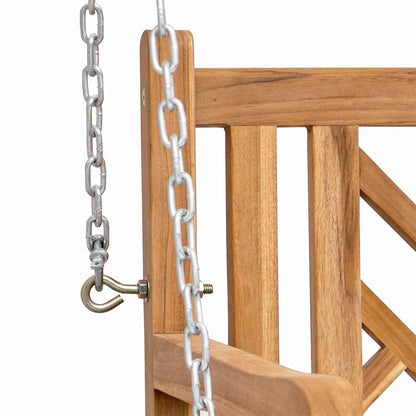 Schaukelbank Other Braun 114 x 60 x 64 cm Teak-Massivholz