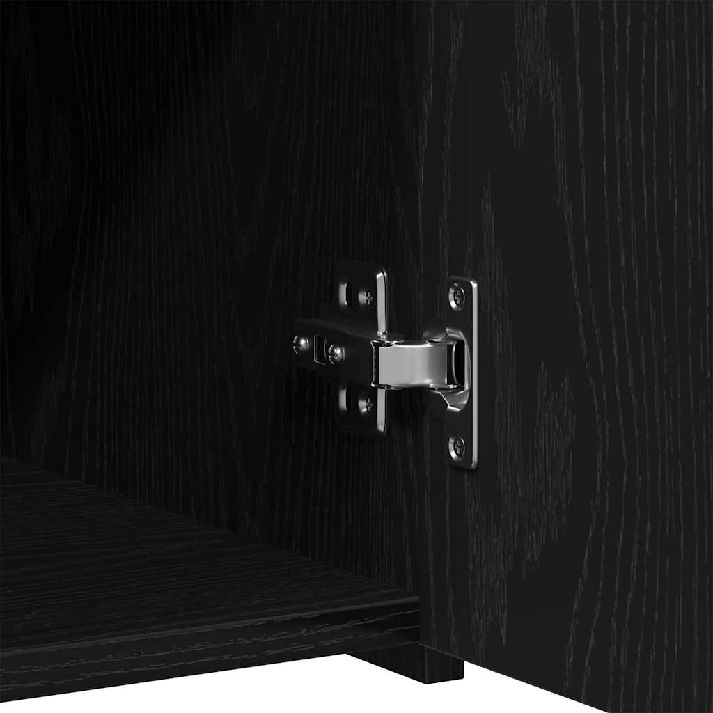 Sideboard Schwarze Eiche 50 x 42,5 x 93 cm Holzwerkstoff