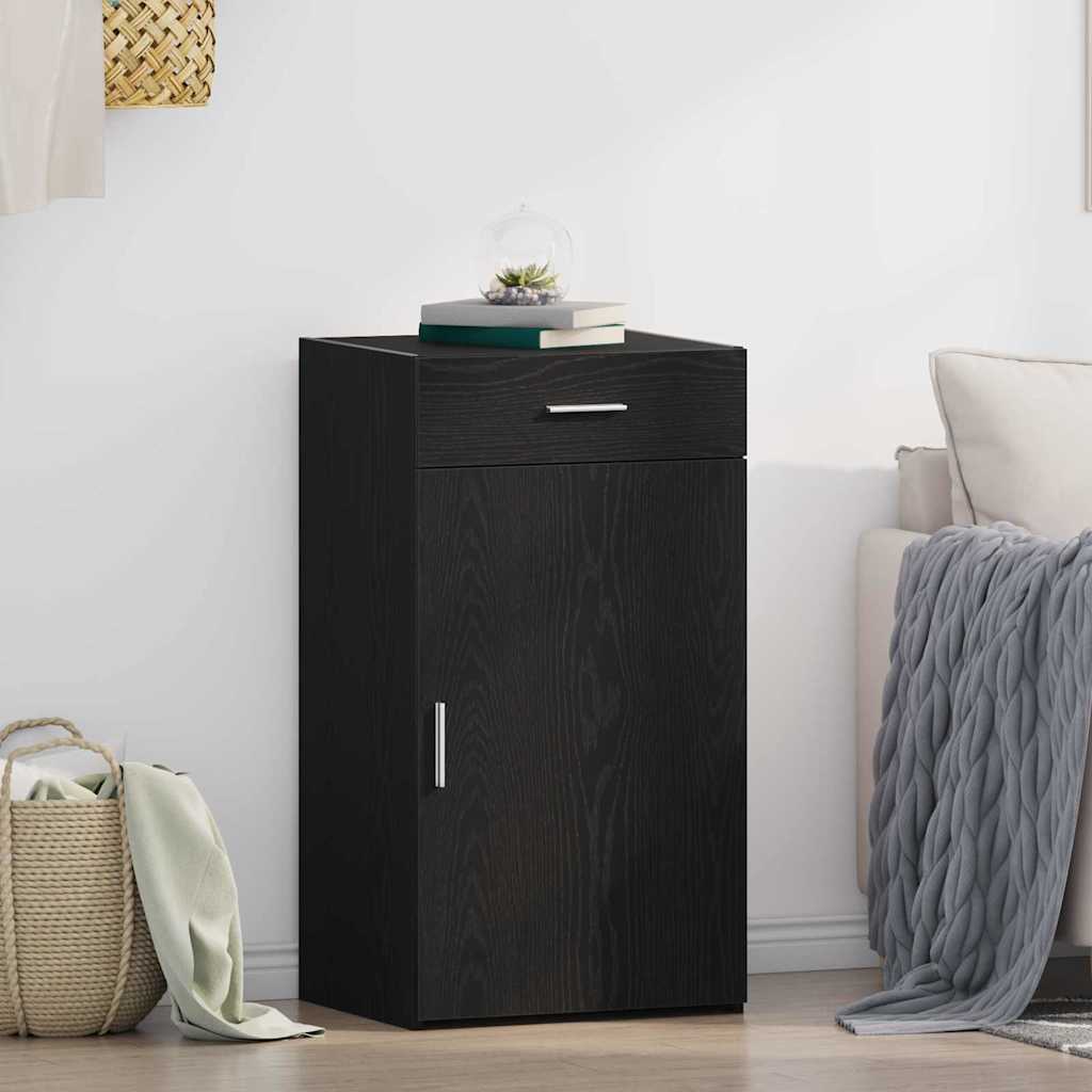 Sideboard Schwarze Eiche 50 x 42,5 x 93 cm Holzwerkstoff