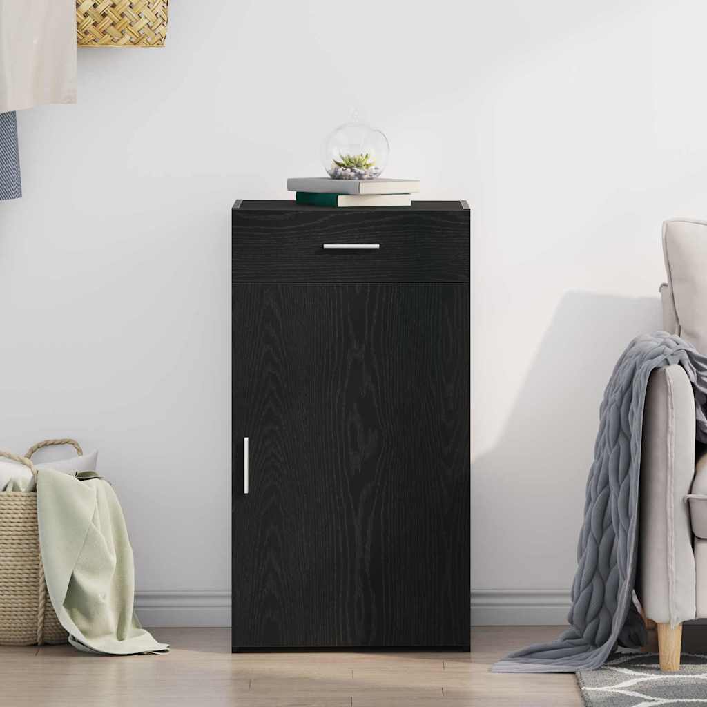 Sideboard Schwarze Eiche 50 x 42,5 x 93 cm Holzwerkstoff