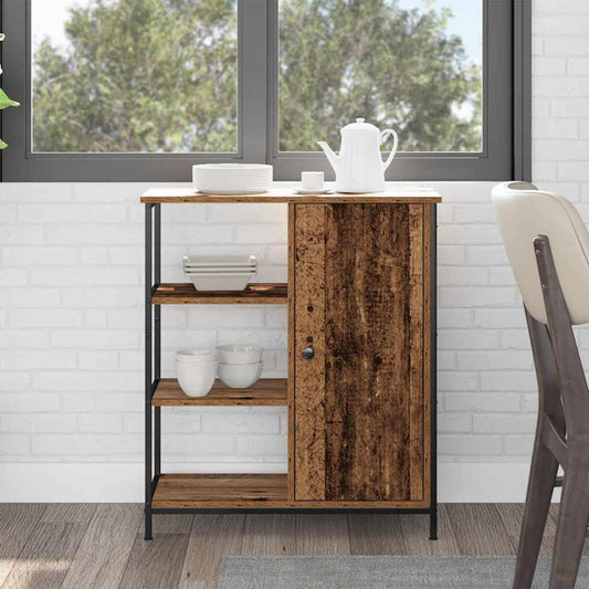 Sideboard Altholz 70 x 30 x 80 cm Holzwerkstoff