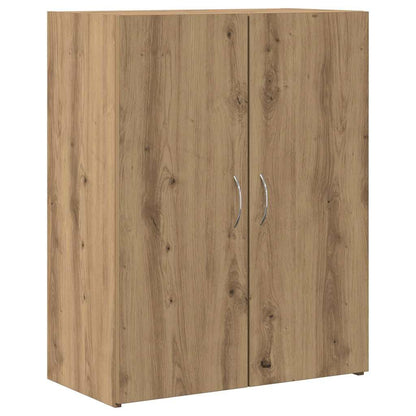 Büroschrank mit Tür Artisan-Eiche 60 x 32 x 77.5 Holzwerkstoff