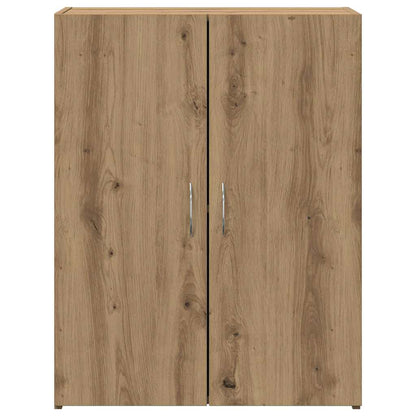 Büroschrank mit Tür Artisan-Eiche 60 x 32 x 77.5 Holzwerkstoff