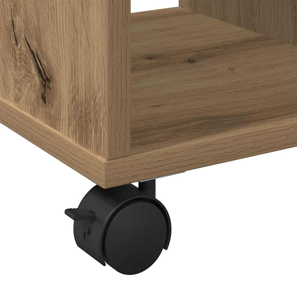 Beistelltisch Artisan-Eiche 50 x 30 x 55 cm Holzwerkstoff