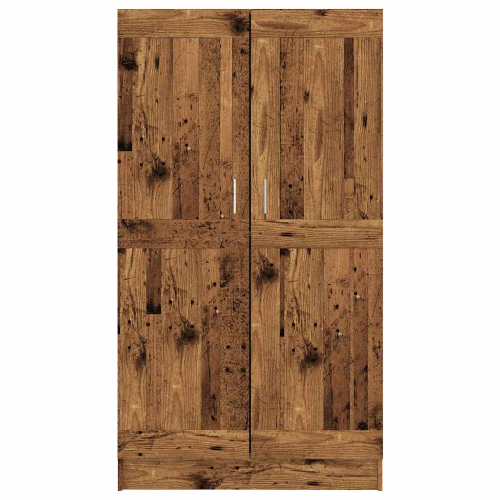 Bücherschrank Altholz-Optik 82,5x30,5x150 cm Holzwerkstoff