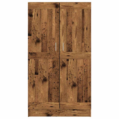 Bücherschrank Altholz-Optik 82,5x30,5x150 cm Holzwerkstoff