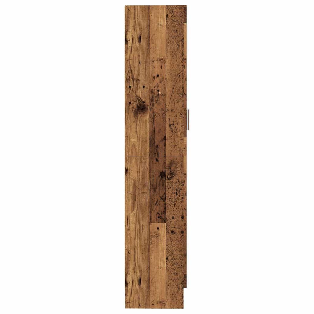 Bücherschrank Altholz-Optik 82,5x30,5x150 cm Holzwerkstoff