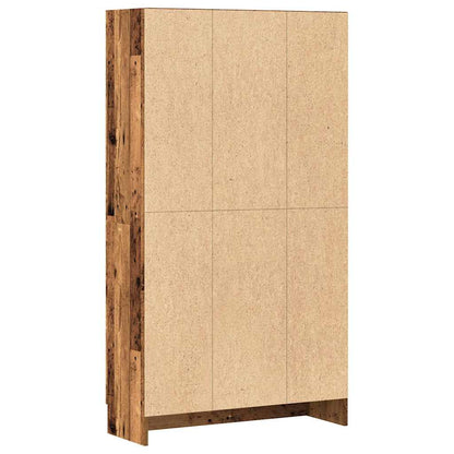 Bücherschrank Altholz-Optik 82,5x30,5x150 cm Holzwerkstoff