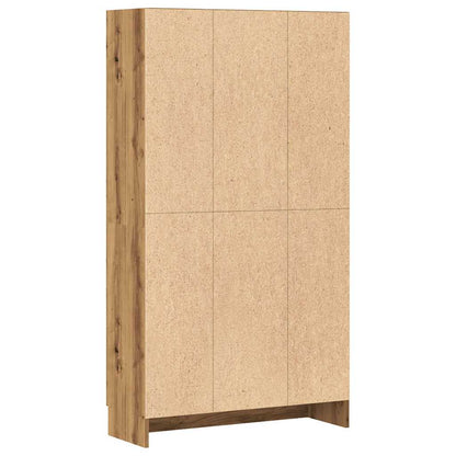 Bücherschrank Artisan-Eiche 82,5x30,5x150 cm Holzwerkstoff