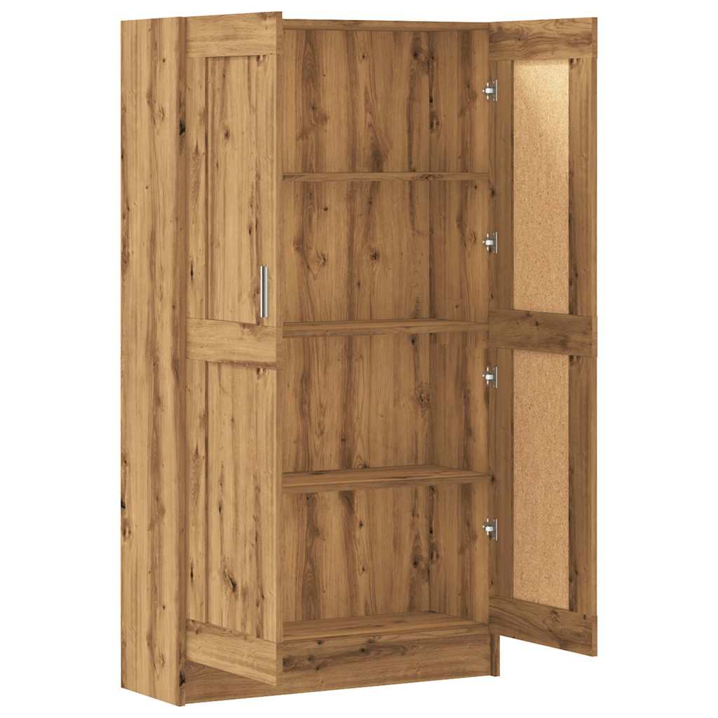 Bücherschrank Artisan-Eiche 82,5x30,5x150 cm Holzwerkstoff