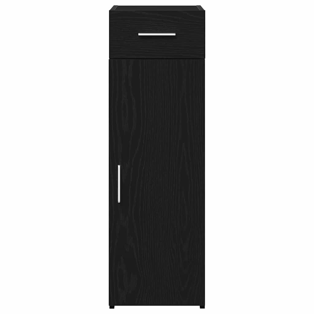 Sideboard Schwarze Eiche 30 x 42.5 x 93 cm Holzwerkstoff